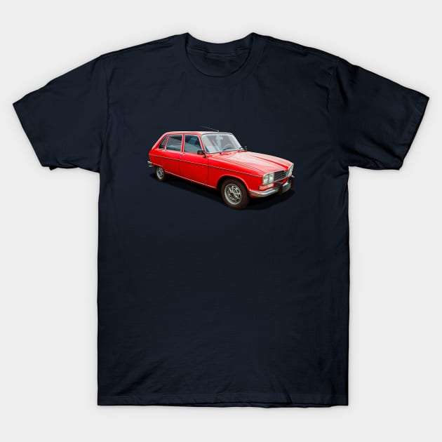 1973 Renault R16 TX in red T-Shirt by candcretro